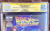 Back To The Future 1 CGC 9.9 4X Cast Signed Campbell Variant Michael J Fox Lloyd