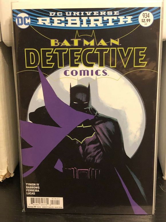 Batman Detective Comics #934 Rafael Albuquerque Cover B Variant DC Rebirth