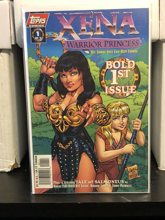 Xena Warrior Princess #1 J Scott Campbell Cover Amanda Conner Topps Comics