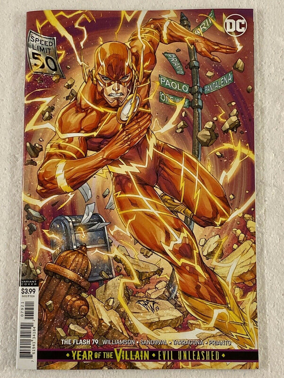 The Flash #79 Pantalena Cover B Variant YOTV Year Of The Villain DC Comics 2019