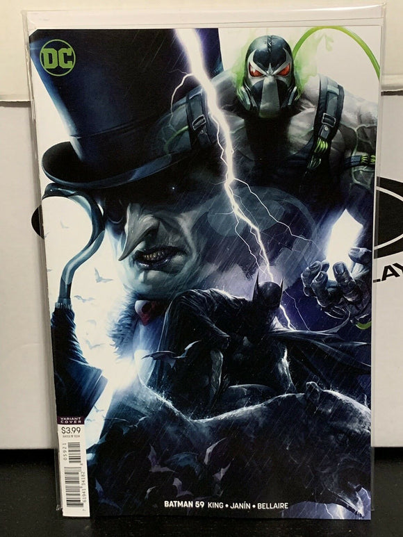 Batman #59 Francesco Mattina Cover B Variant (2018) DC Comics Penguin Bane