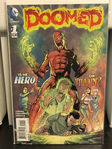 Doomed #1 Javier Fernandez Cover A DC Comics 2015 Lobdell Arreola