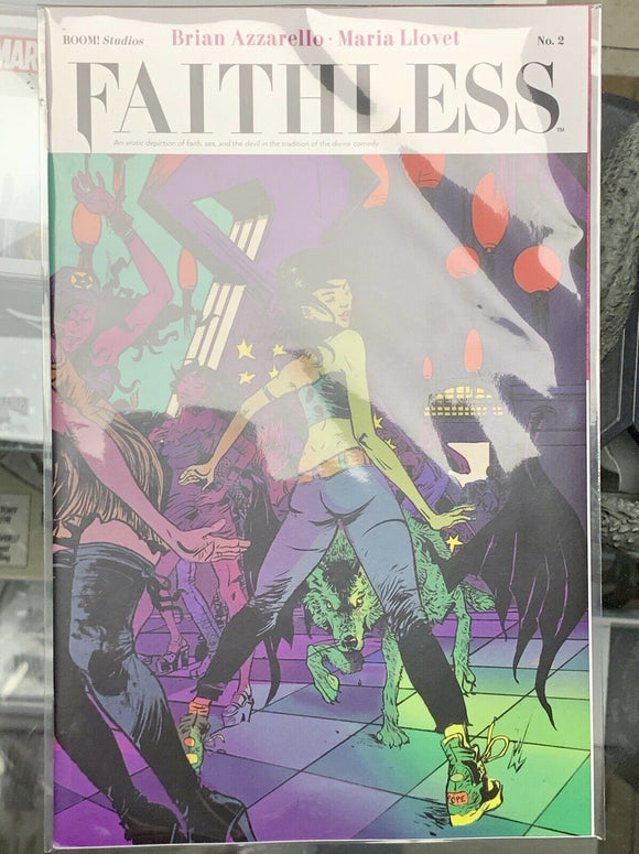 Faithless #2 Cover A First Print Brian Azzarello Boom Studios