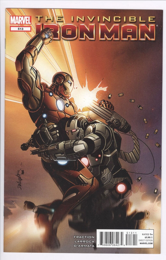 Invincible Iron Man #513 Larroca Comic Book Marvel Comics First Print NM