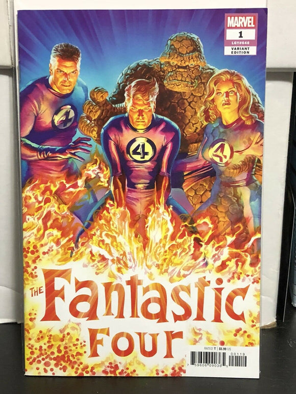 Fantastic Four #1 Alex Ross 1:50 Incentive Variant 1st Eradikus New Villain