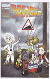 BACK TO THE FUTURE #1 IDW COVER B SUBSCRIPTION VARIANT