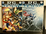 DC Universe Rebirth #1 Ivan Reis Cover And Regular A Batman Superman Flash Green