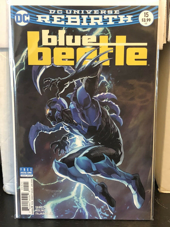 Blue Beetle #15 Cover B Segovia Variant DC Comics Rebirth