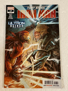 Tony Stark Iron Man #17 Cover A Marvel Comics 2019 SLOTT GAGE MANNA DELGADO