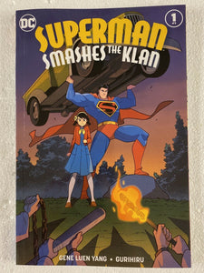 Superman Smashes The KKK Klan #1 (Of 3) Gene Luan Yang Cover A 2019 DC Comics