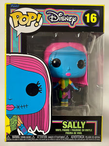 Funko Pop! Disney Black Light Sally Rag Doll #16 Nightmare Before Christmas 2022