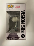 Funko Pop! Marvel 50’s Black & White (B&W) Vision #714 WandaVision 2021 Disney +