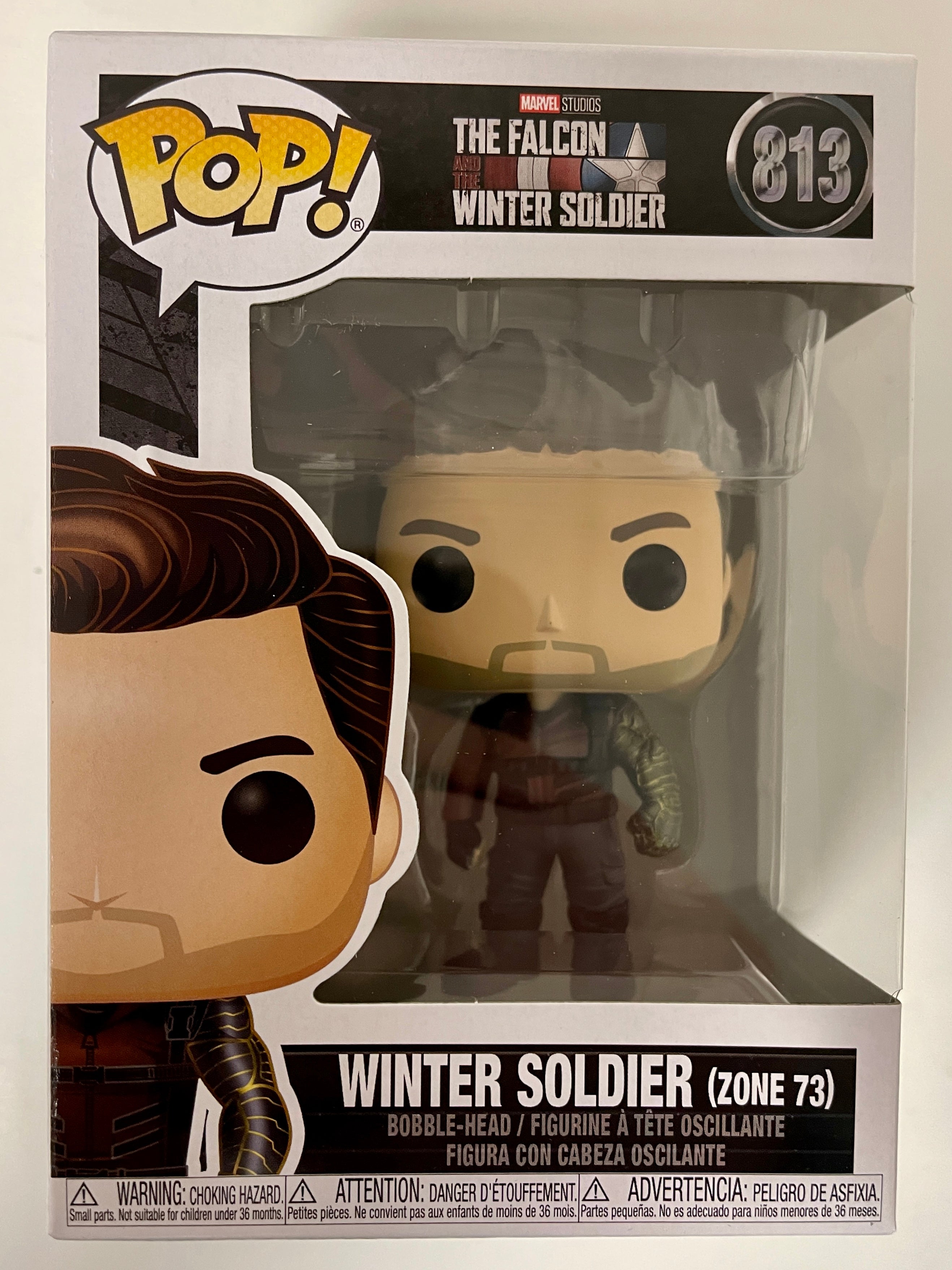 Funko Pop! Marvel Winter Soldier (Zone 73) #813 Falcon & Winter