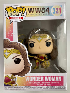 Funko Pop! DC Heroes Metallic Wonder Woman Throwing Lasso #321 WW84 2020