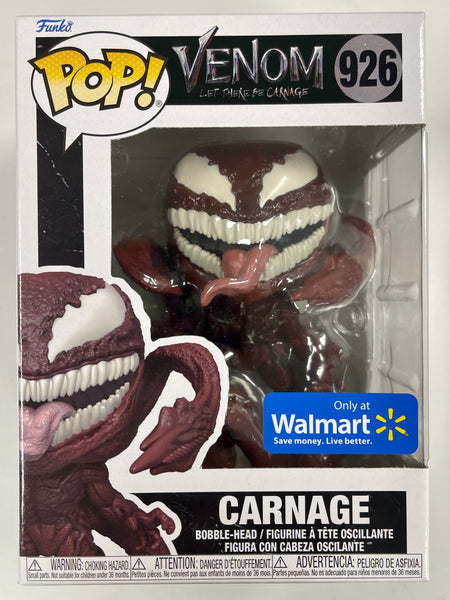 Funko Pop! Marvel Carnage #926 Venom 2 Walmart MCU NYCC Fall Con 
