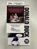 Tony Anselmo Signed Classic Donald Duck Disney Funko Pop! #1191 With JSA COA