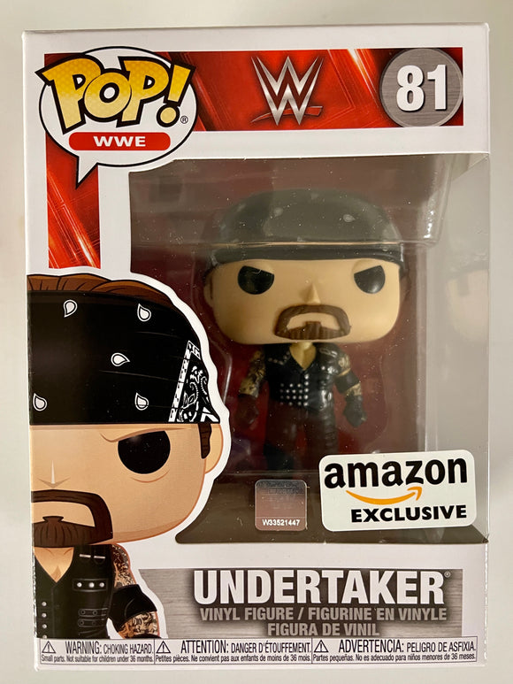 Funko Pop! WWE Boneyard American Badass Undertaker #81 Amazon 2020 Exclusive