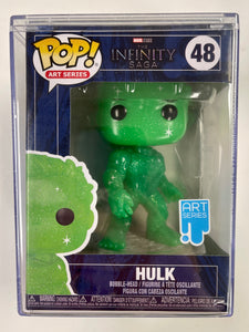 Funko Pop! Marvel Studios The Hulk (Green) #48 Infinity Saga Art Series Stack