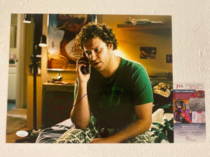 Seth Rogen Signed Knocked Up 11x14 With JSA COA 2007 Comedy Pineapple Express