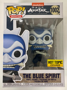 Funko Pop! Animation The Blue Spirit #1002 Avatar The Last Airbender Hot Topic Exclusive