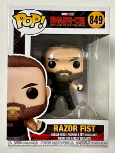 Funko Pop! Marvel Razor Fist #849 Shang-Chi & Legend Of The Ten Rings 2021