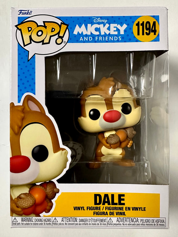 Funko Pop! Disney Classic Dale #1194 Mickey & Friends 2022 Chip