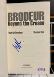 Brodeur: Beyond the Crease Book Signed By Martin Brodeur With PSA/DNA COA Devils