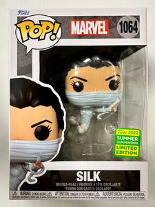 Funko Pop! Marvel Silk (Cindy Moon) Swinging #1064 Spider-Man SDCC 2022 Summer Con Exclusive