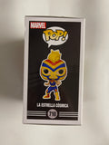 Funko Pop! Marvel La Estrella Cosmica #710 Lucha Libre Edition 2021 Captain