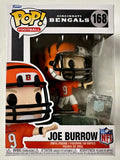 Funko Pop! Football Joe Burrow (Orange) #168 NFL Cincinnati Bengals Quarterback 2022