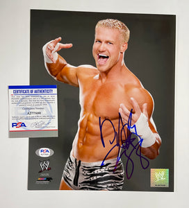 Dolph Ziggler Signed WWE Wrestling 8x10 Photo With PSA/DNA COA Natural Show Off