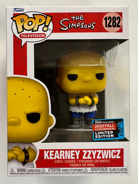 Funko Pop! Television Kearney Zzyzwicz #1282 The Simpsons NYCC