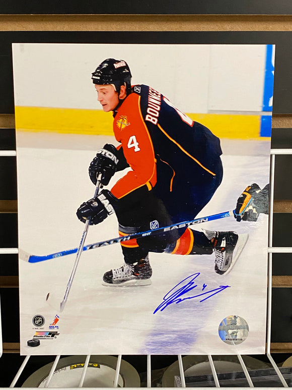 Jay Bouwmeester Signed Florida Panthers 8x10 photo St Louis Blues Nhl Canada