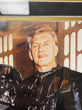 David Prowse Signed & Custom Framed Star Wars Darth Vader Promo Photo JSA COA