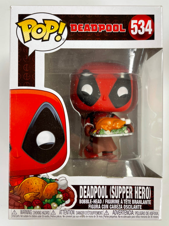 Funko Pop! Marvel Deadpool (Supper Hero) #534 Thanksgiving 2019