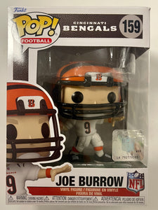 Funko Pop! Football Joe Burrow #159 NFL Cincinnati Bengals QB Quarterback