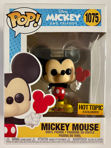 Funko Pop! Disney Mickey Mouse With Ice Cream #1075 Hot Topic National Ice Cream Day Exclusive