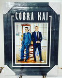 Ralph Macchio & William Zabka Signed & Framed Cobra Kai 11x14 Photo W/ JSA COA