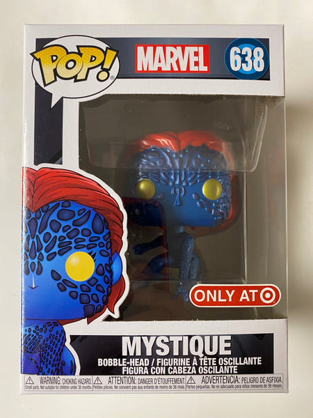 Funko Pop! Marvel X-Men Metallic Mystique #638 Target Exclusive 20th  Anniversary