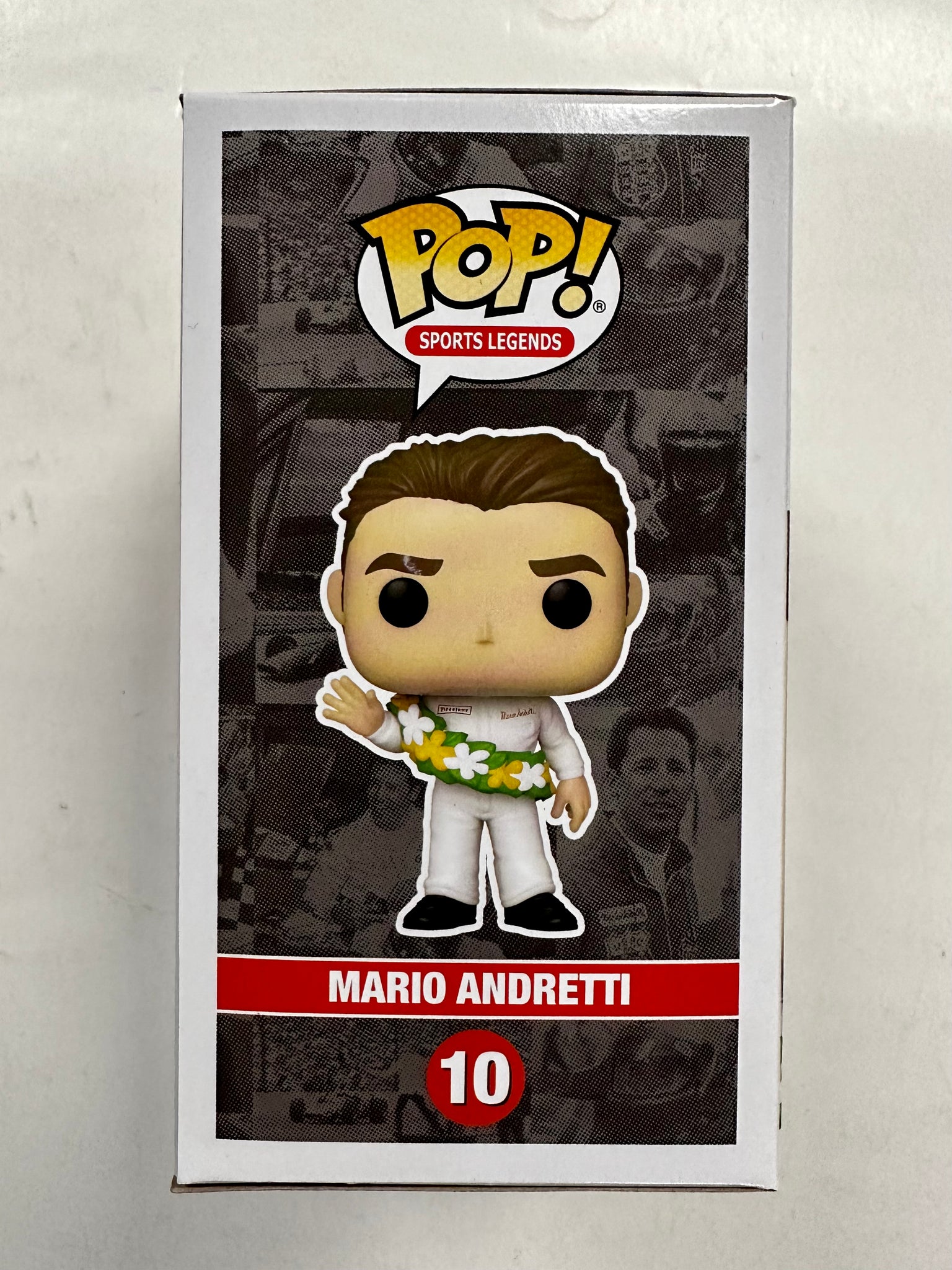 Mario Andretti Signed Official Funko Pop Vinyl Formula 1 Legend