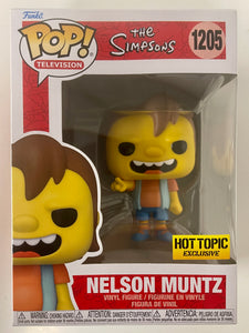 Funko Pop! Television Nelson Muntz #1205 Hot Topic 2022 Exclusive