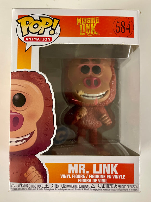 Funko Pop! Animation Mr. Link #584 Missing Link 2019