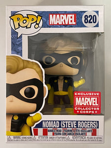 Funko Pop! Marvel Nomad Steve Rogers #820 Marvel Collectors Corps Amazon Exclusive YOTS