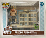 Funko Pop! Town Freddy Funko with Headquarters HQ #12 ECCC 2020 Spring Con Exclusive Box Dmg