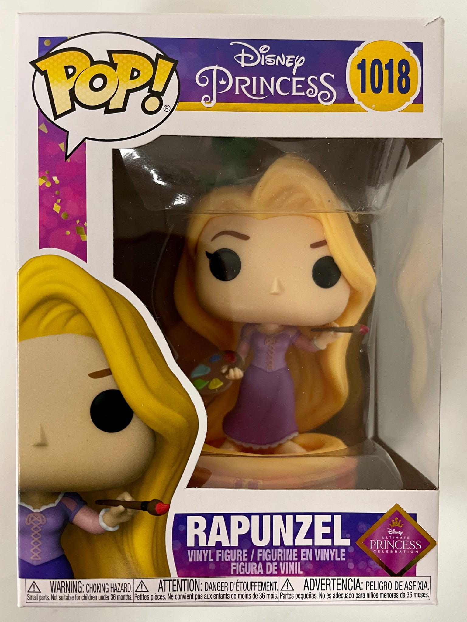 Funko Pop! Disney Princess Rapunzel With Palette #1018 Ultimate