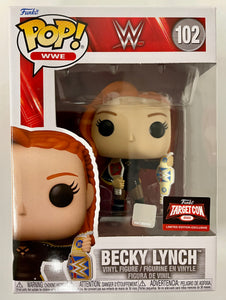 Funko Pop! WWE Becky Lynch W/ 2 Championship Belts #102 TargetCon 2022 Exclusive