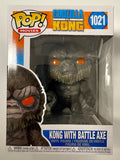 Funko Pop! Movies Kong With Battle Axe #1021 Godzilla Vs. Kong 2021