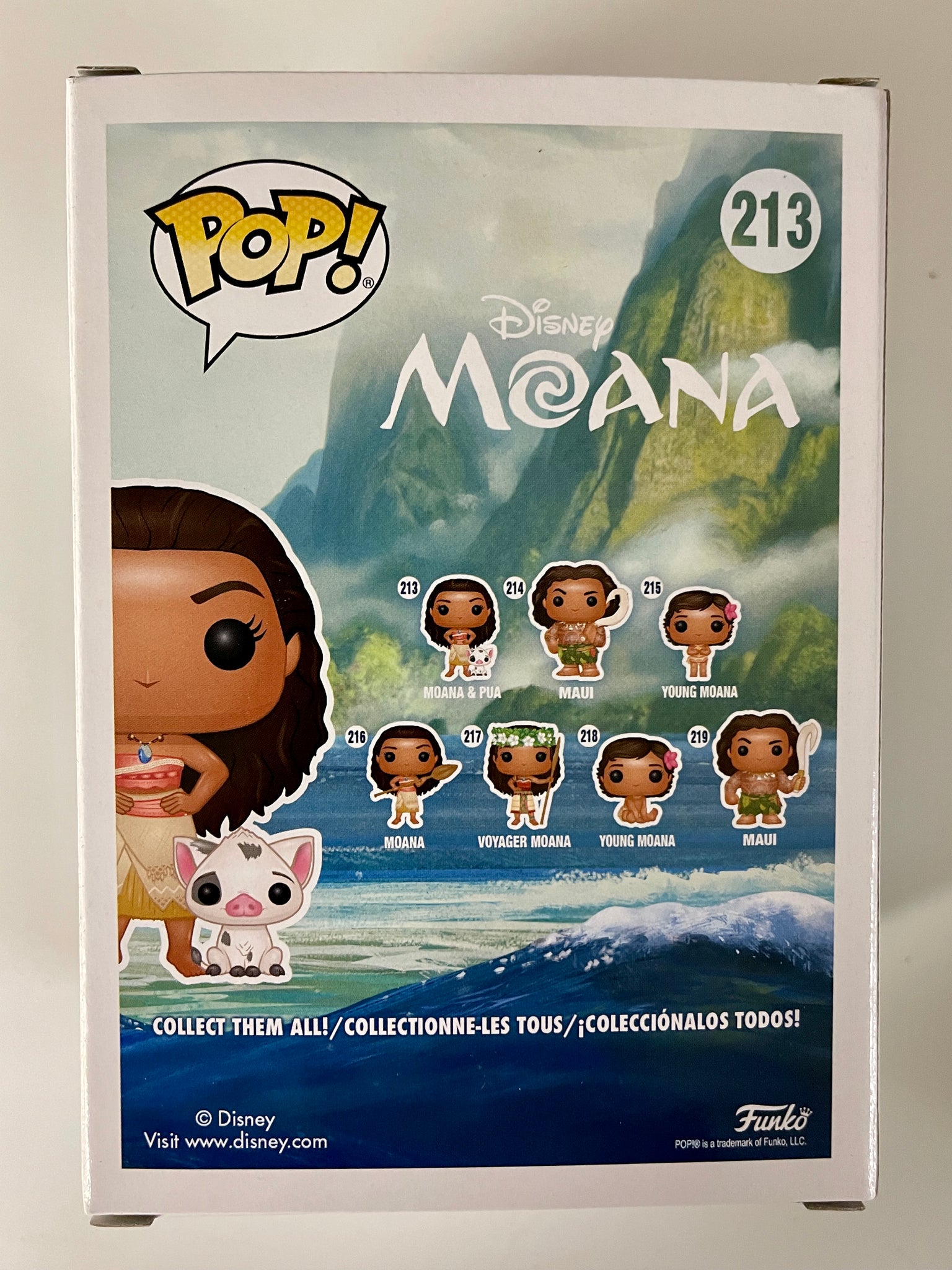 Disney Moana: Moana and Pua and Maui Funko Pop! Review! 