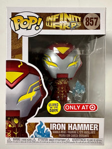 Funko Pop! Marvel Iron Hammer #857 Infinity Warps 2021 Glow Target Exclusive