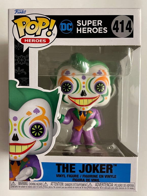 Funko Pop! DC Heroes Dia De Los Muertos Joker #414 Day Of The Dead